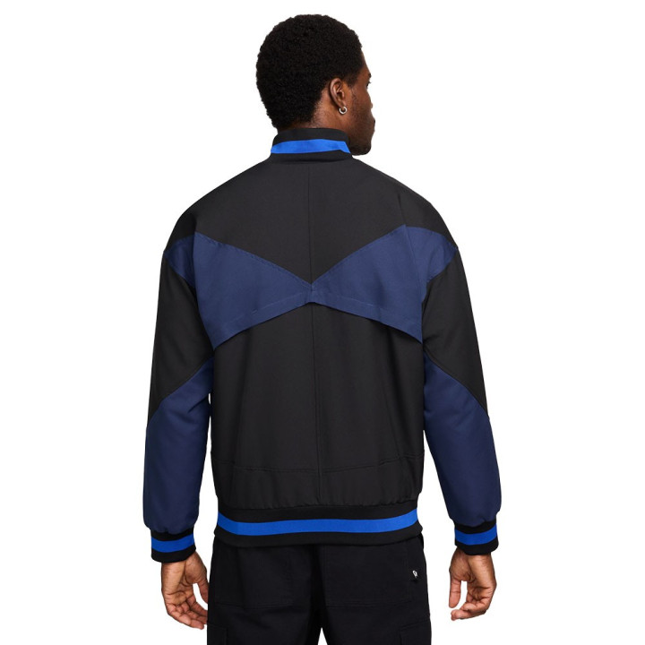 Nike Giacca Da Calcio Inter Anthm Navy Nero Uomo