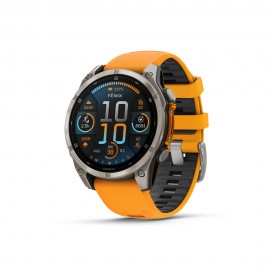Fenix 8 Amoled 47 mm grigio arancio