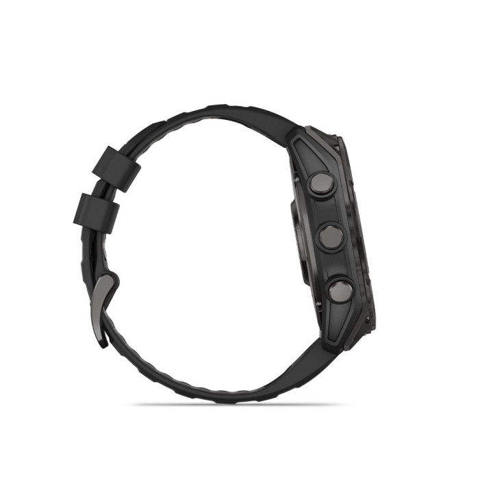 Garmin Fenix 8 Amoled 51Mm Saph Carbon Gray Dlc Ti Nero