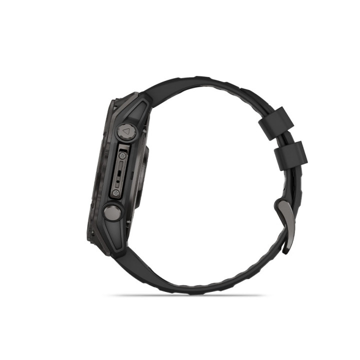 Garmin Fenix 8 Amoled 51Mm Saph Carbon Gray Dlc Ti Nero