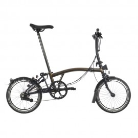 Folding C-Line Explore 6V black Lacquer - Bicicletta Pieghevole