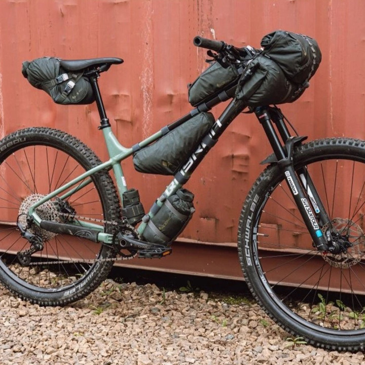 Acepac Borsa Bici Telaio Gravel Minima 2L Grigio