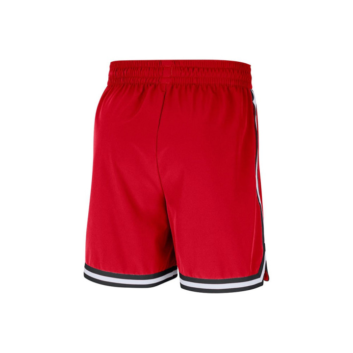 Nike Pantaloncini Basket Nba Bulls Dna Rosso Nero Uomo