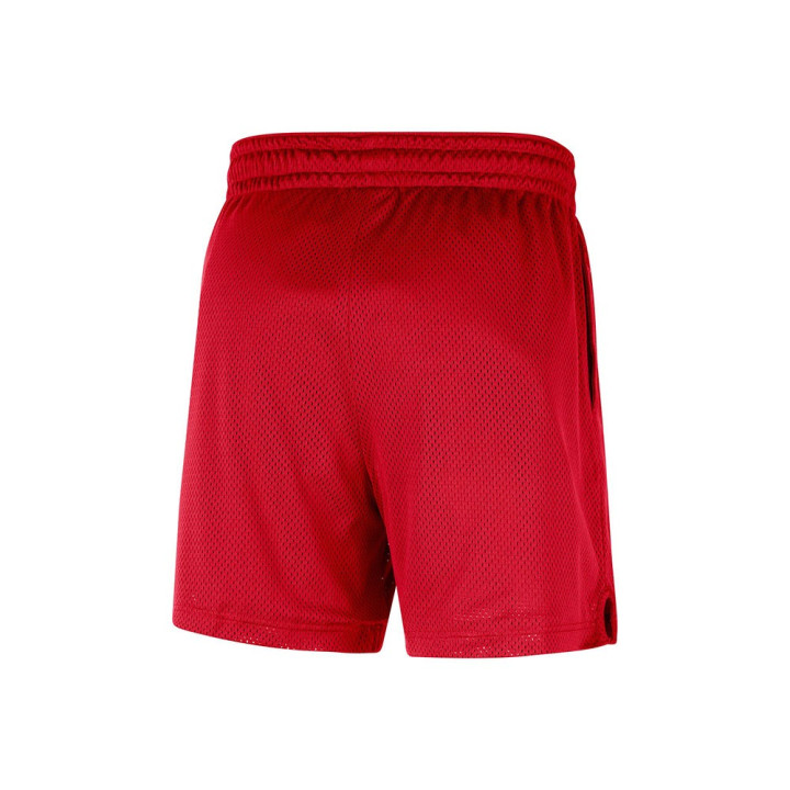 Nike Pantaloncini Basket Nba Bulls Rosso Nero Uomo