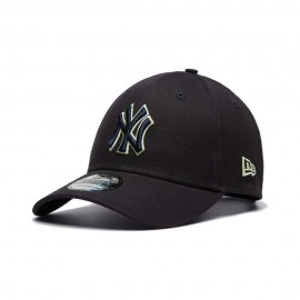 Outline 9Forty logo lime blu