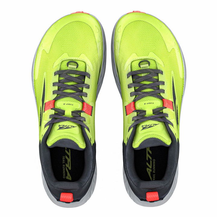 Altra Timp 5 Nero Verde - Scarpe Trail Running Uomo