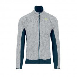 Fleece Rocchetta Glacier grigio Midnight