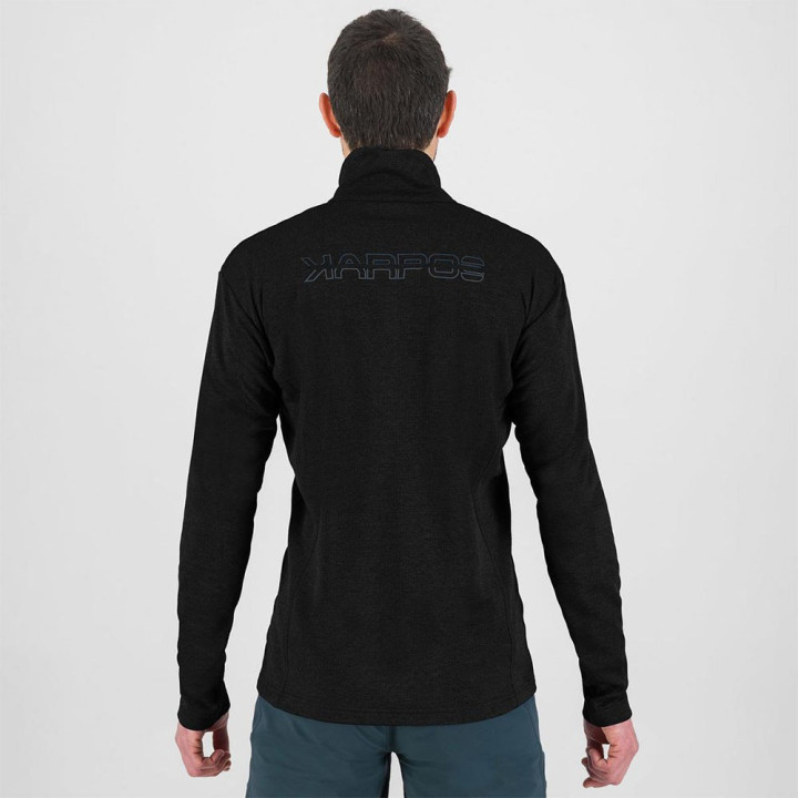 Karpos Fleece Pizzocco Hzip Nero Uomo