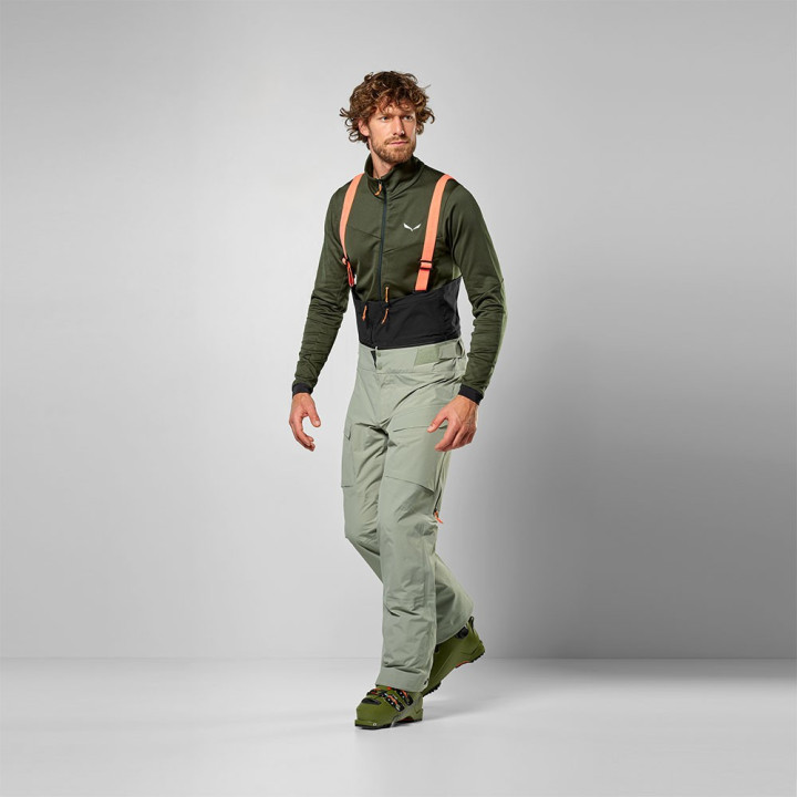 Salewa Pantaloni Sella Free 3L Ptx Shadow Uomo