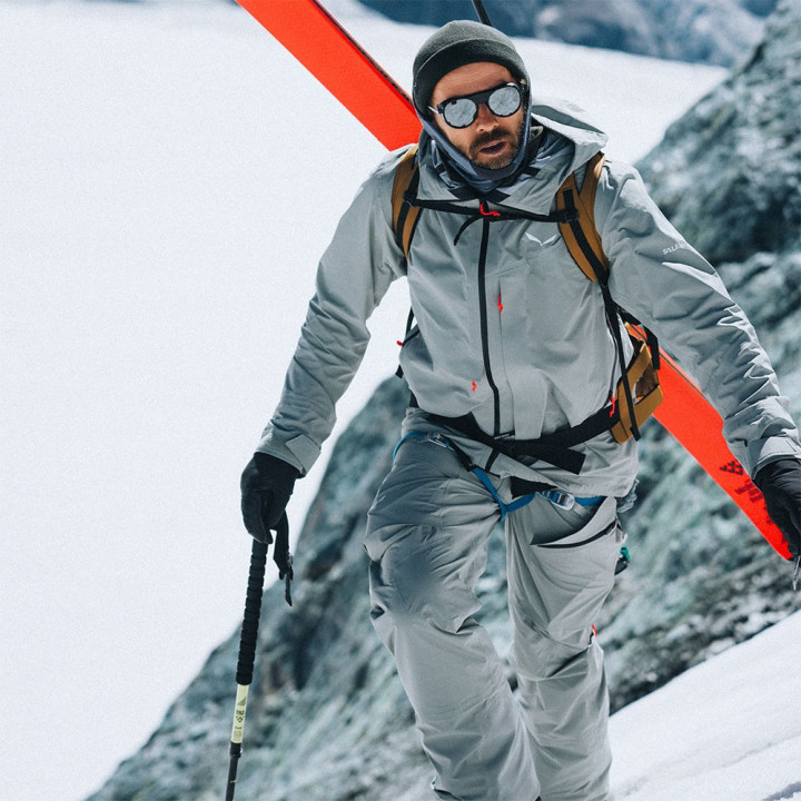 Salewa Pantaloni Sella Free 3L Ptx Shadow Uomo