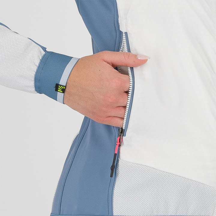 Karpos Giacca Alagna Plus Evo Bright Bianco Spring Lake Donna