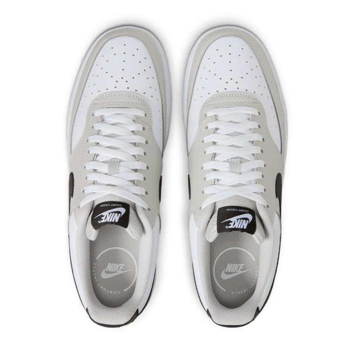 Nike Court Vision Low Next Nature Grigio Nero - Sneakers Uomo