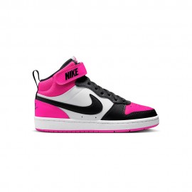 Court Borough Mid 2 Gs bianco nero fuxia