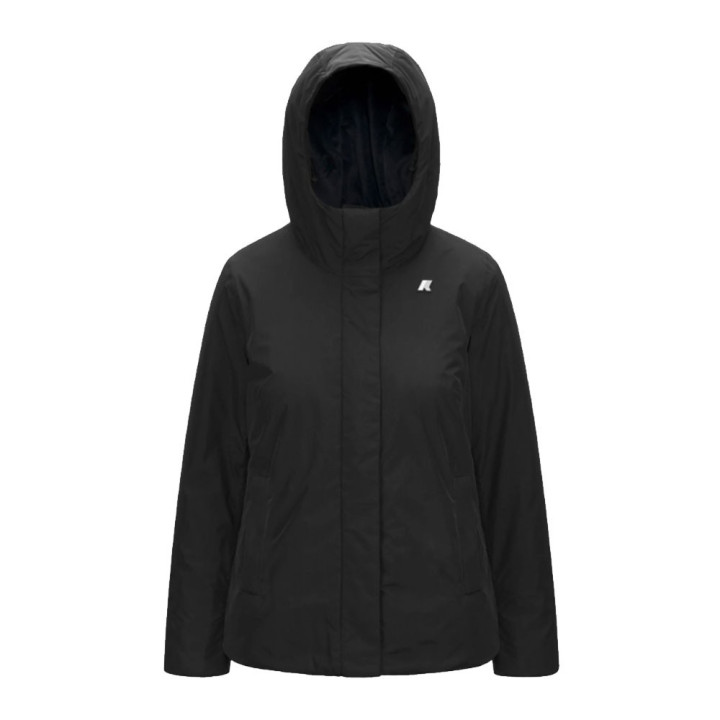 K-Way Giacca Corto Lili Marmotta Nero Donna