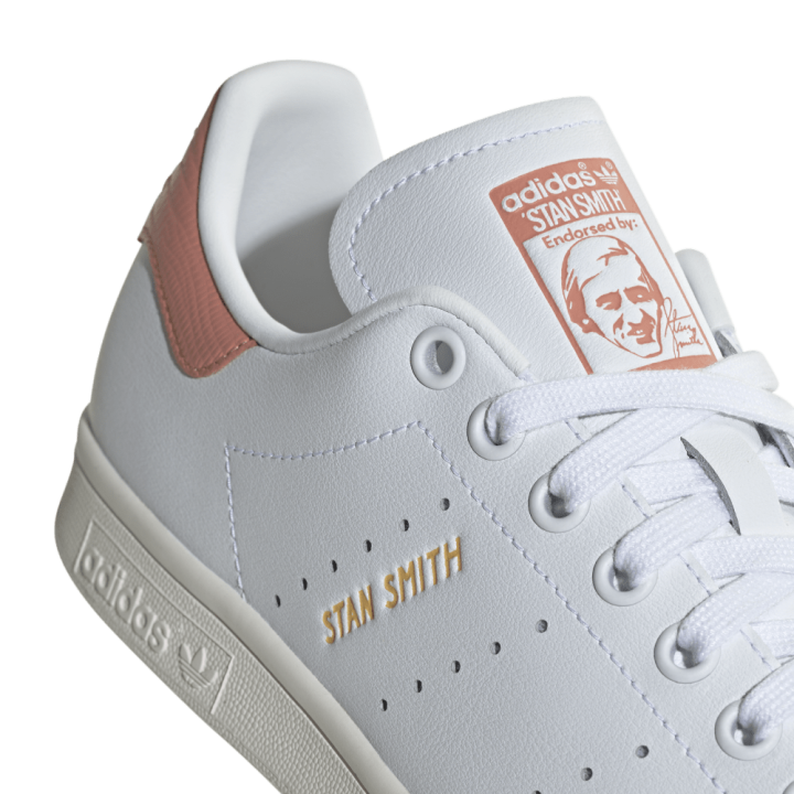 Adidas Originals Stan Smith Bianco Rosa - Sneakers Donna