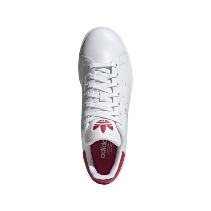 Adidas Originals Stan Smith Bianco Rosso - Sneakers Uomo