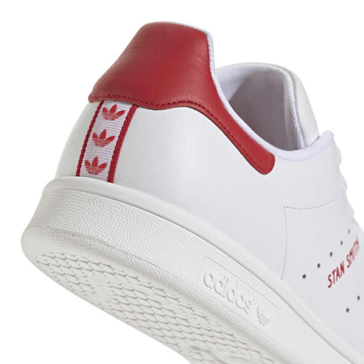 Adidas Originals Stan Smith Bianco Rosso - Sneakers Uomo