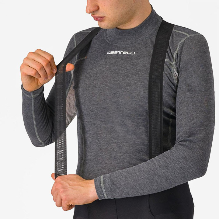 Castelli Salopette Ciclismo Espresso Nero Uomo