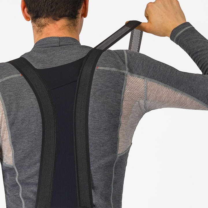 Castelli Salopette Ciclismo Espresso Nero Uomo