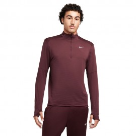 Manica Lunga Hz Element Burgundy Crush Reflective argento