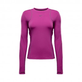 Manica Lunga Run Division Reflective Hot Fuchsia