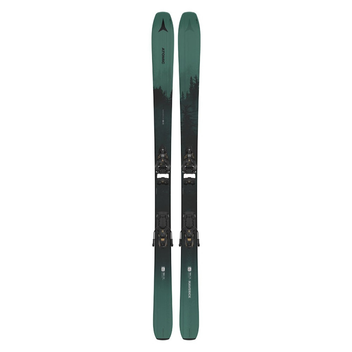 Atomic Maverick 86C + Attacchi Shift 10 Mn Nero Verde - Sci Uomo