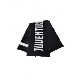Sciarpa Calcio Juve nero bianco