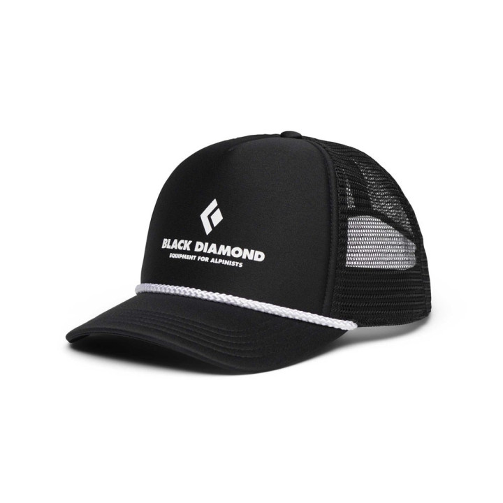 Black Diamond Cappello Alpinismo Flat Bill Trucker Nero