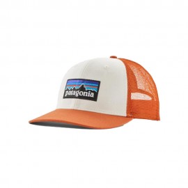 P-6 logo Trucker bianco Redtail Rust