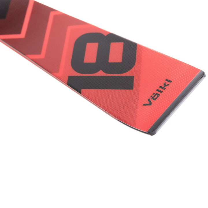Volkl Racetiger Gs + Attacchi Rm3 12 Gw Rosso Nero - Sci Uomo