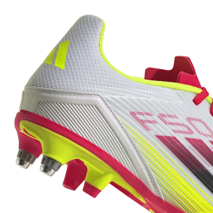 Adidas F50 League Sg Bianco Nero - Scarpe Da Calcio Uomo