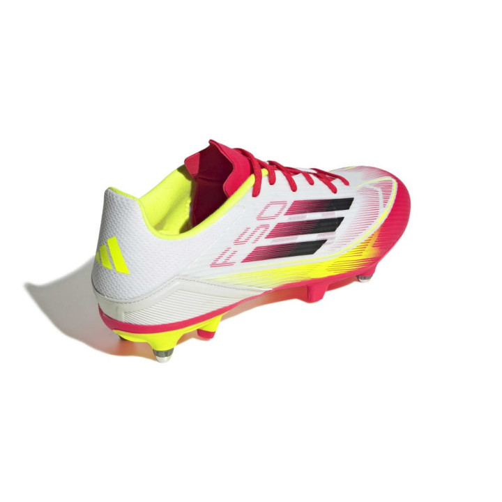 Adidas F50 League Sg Bianco Nero - Scarpe Da Calcio Uomo