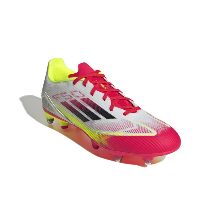 Adidas F50 League Sg Bianco Nero - Scarpe Da Calcio Uomo