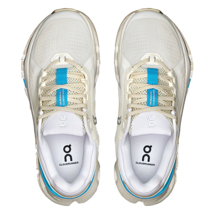 On Cloudrunner 2 Bianco Horizon - Scarpe Running Uomo