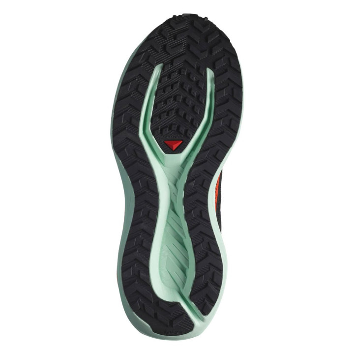 Salomon Drx Defy Grvl Nero Cherry Tomato - Scarpe Running Donna