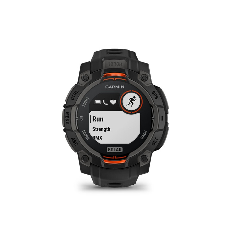 Garmin Instinct 3 Solar 45Mm Nero