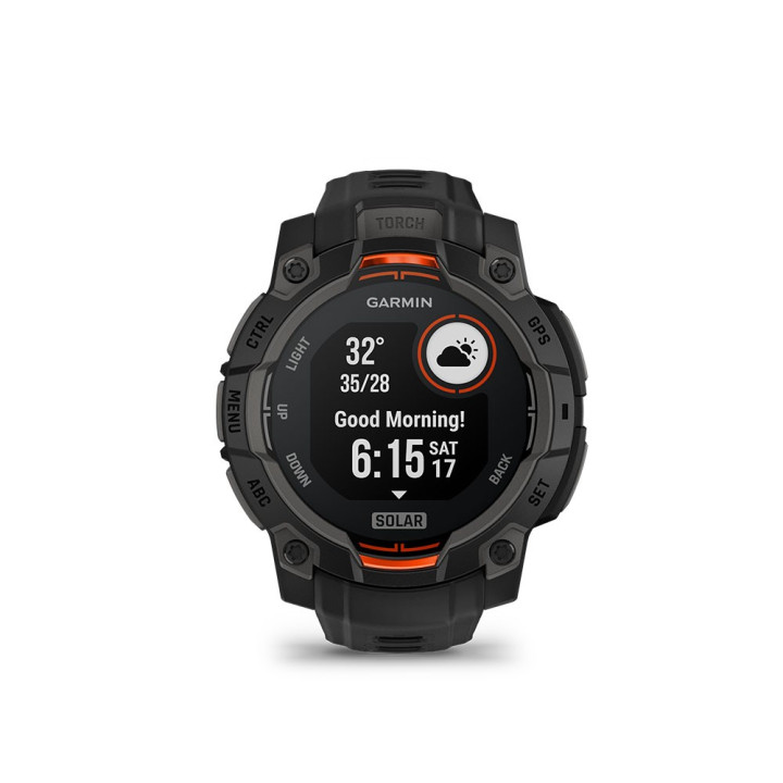 Garmin Instinct 3 Solar 45Mm Nero