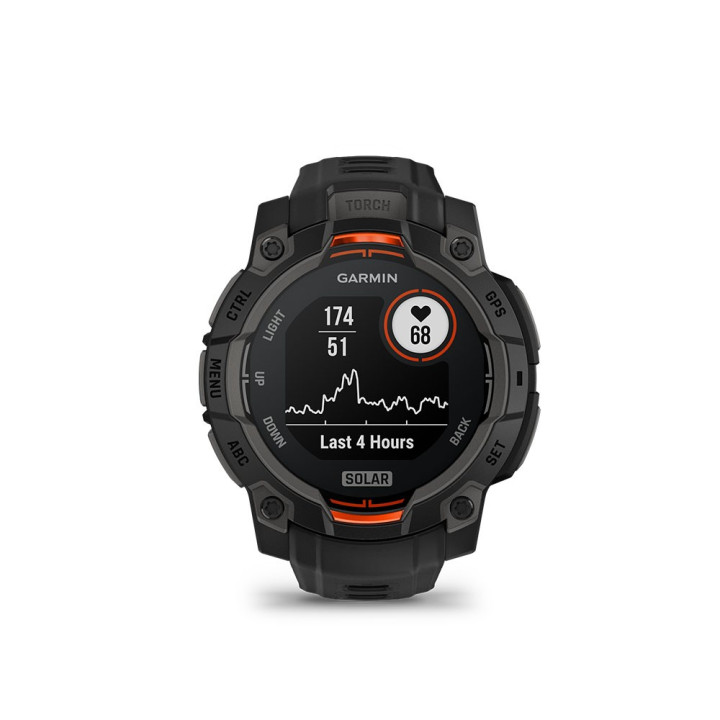 Garmin Instinct 3 Solar 45Mm Nero