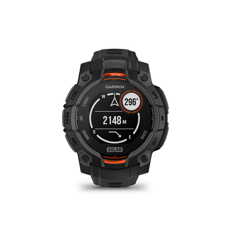Garmin Instinct 3 Solar 45Mm Nero