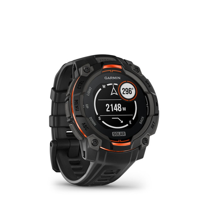 Garmin Instinct 3 Solar 45Mm Nero
