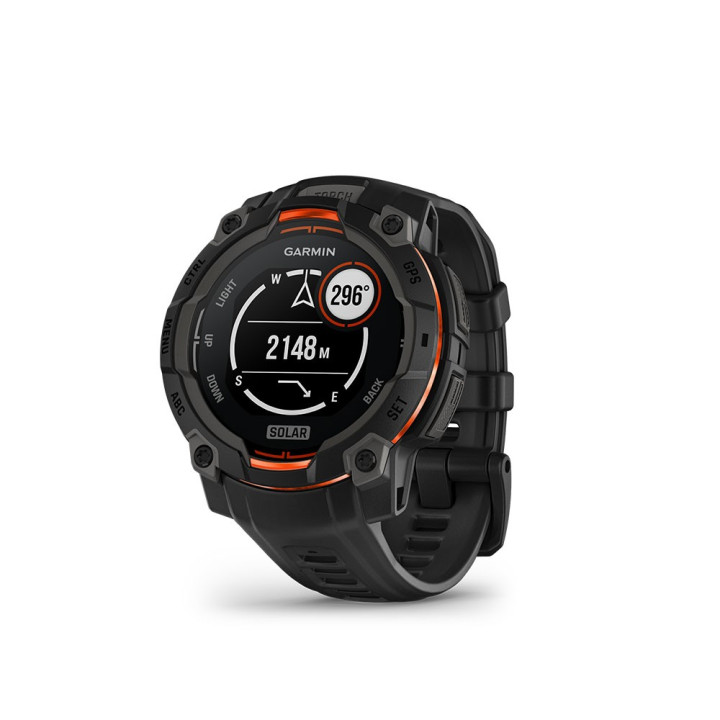 Garmin Instinct 3 Solar 45Mm Nero