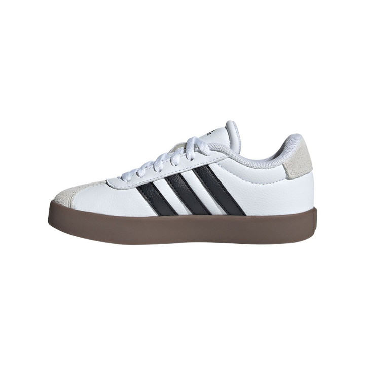 ADIDAS Vl Court 3.0 Gs Bianco Nero - Sneakers Bambino