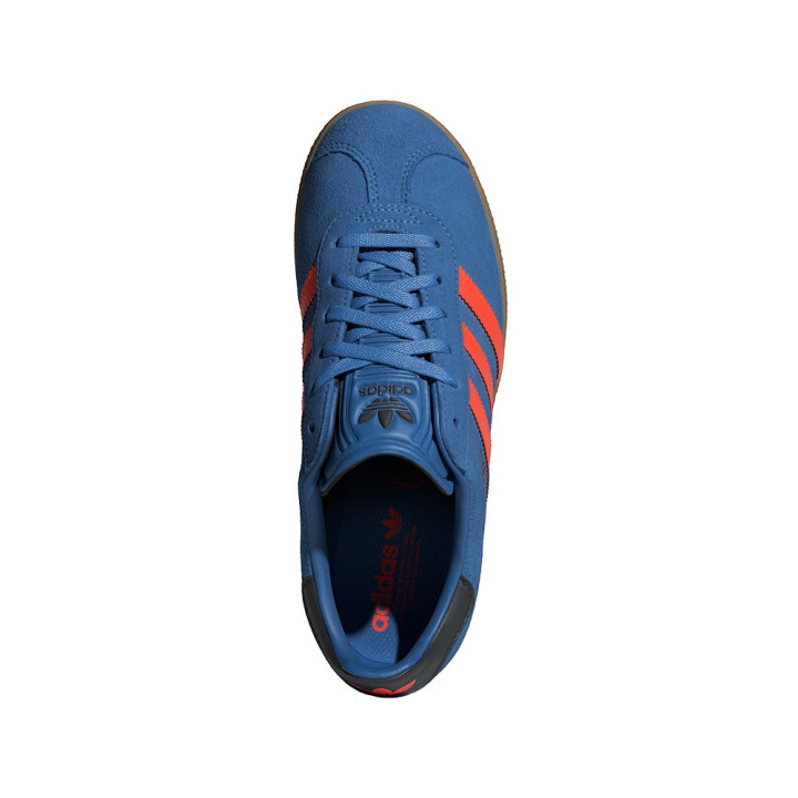 ADIDAS Originals Gazelle Gs Blu Arancio - Sneakers Bambino