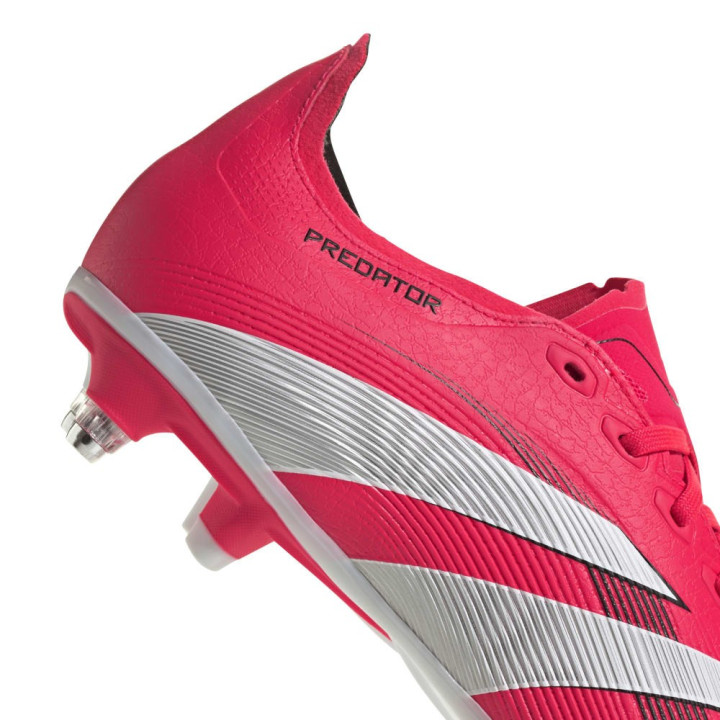 ADIDAS Predator League Sg Rosso Bianco - Scarpe Da Calcio Uomo