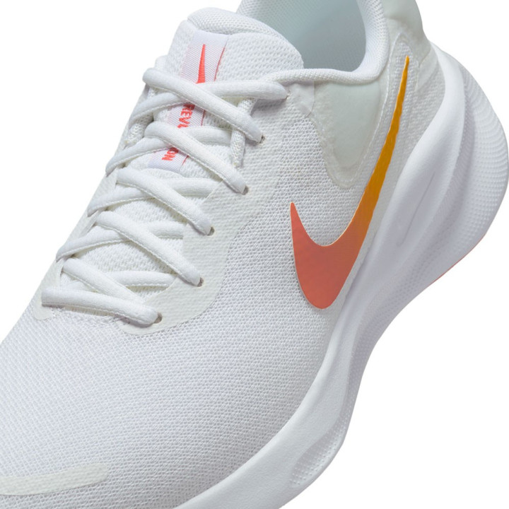 Nike Revolution 7 Bianco Magic Ember - Scarpe Running Donna