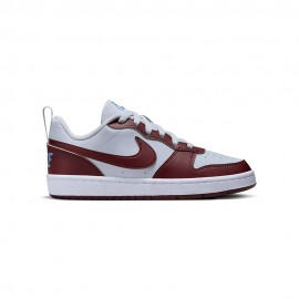 Court Borough Low Recraft Gs bianco bordeaux