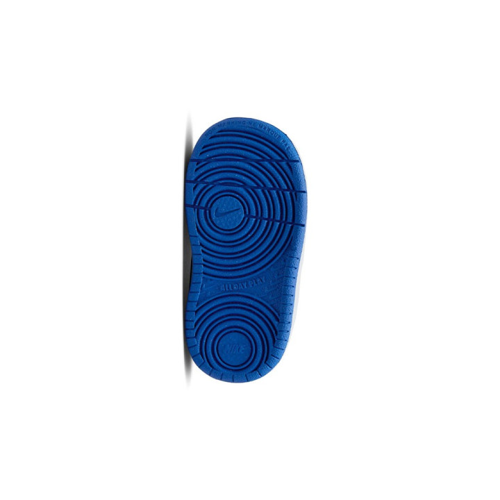 Nike Court Borough Low Recraft Td Azzurro Nero - Sneakers Bambino