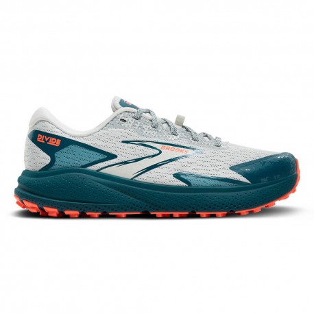 Brooks 5 Bit Of Blue Legion Blue Flame - Scarpe Trail Running Donna