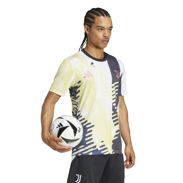 ADIDAS Maglia Maniche Corte Juve Pre Blu Arancio Uomo