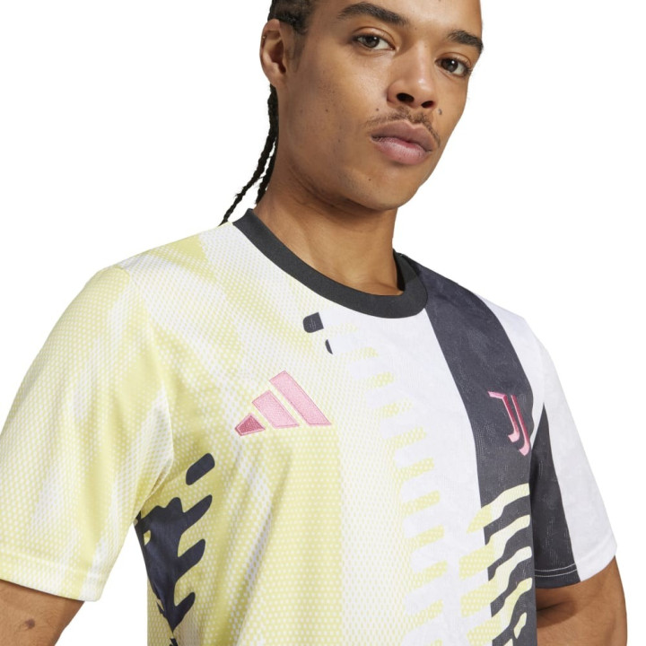 ADIDAS Maglia Maniche Corte Juve Pre Blu Arancio Uomo